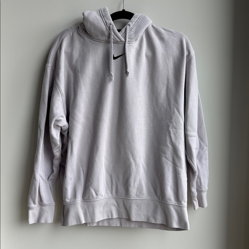 Nike Gray Hoodie Sweatshirt Size S
